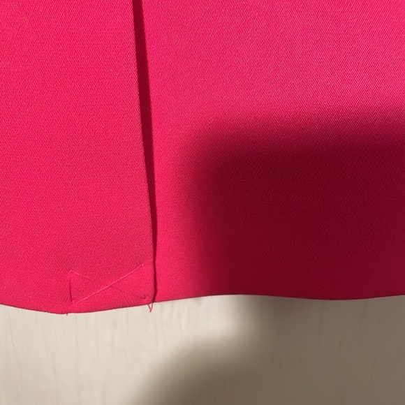 New! Nine West Double Breasted Hot Pink Blazer - Picture 4 of 8